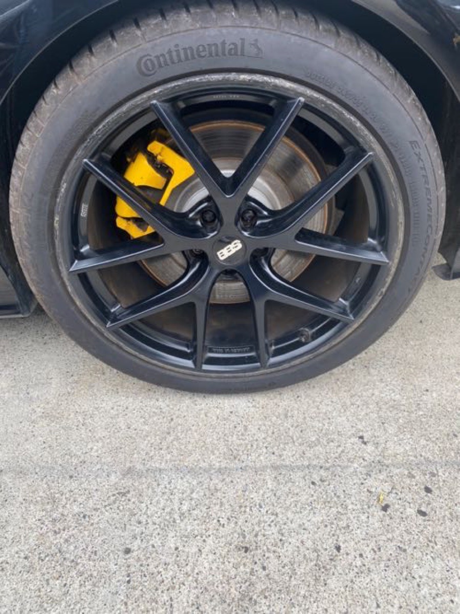 ホイール修理 純正ホイール 部分塗装修理 BBS