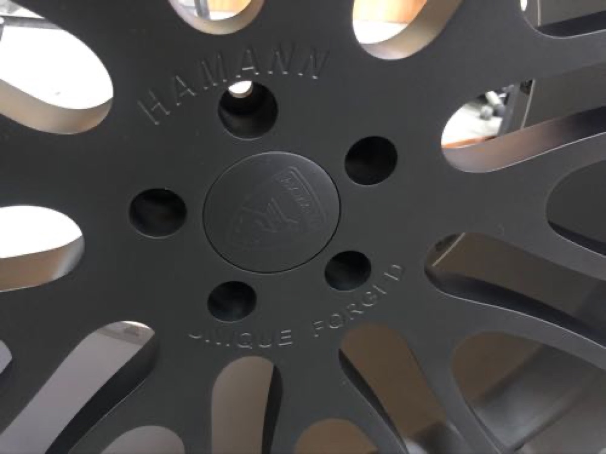 ホイール修理 ハーマンホイールカラーチェンジ 施工写真 5