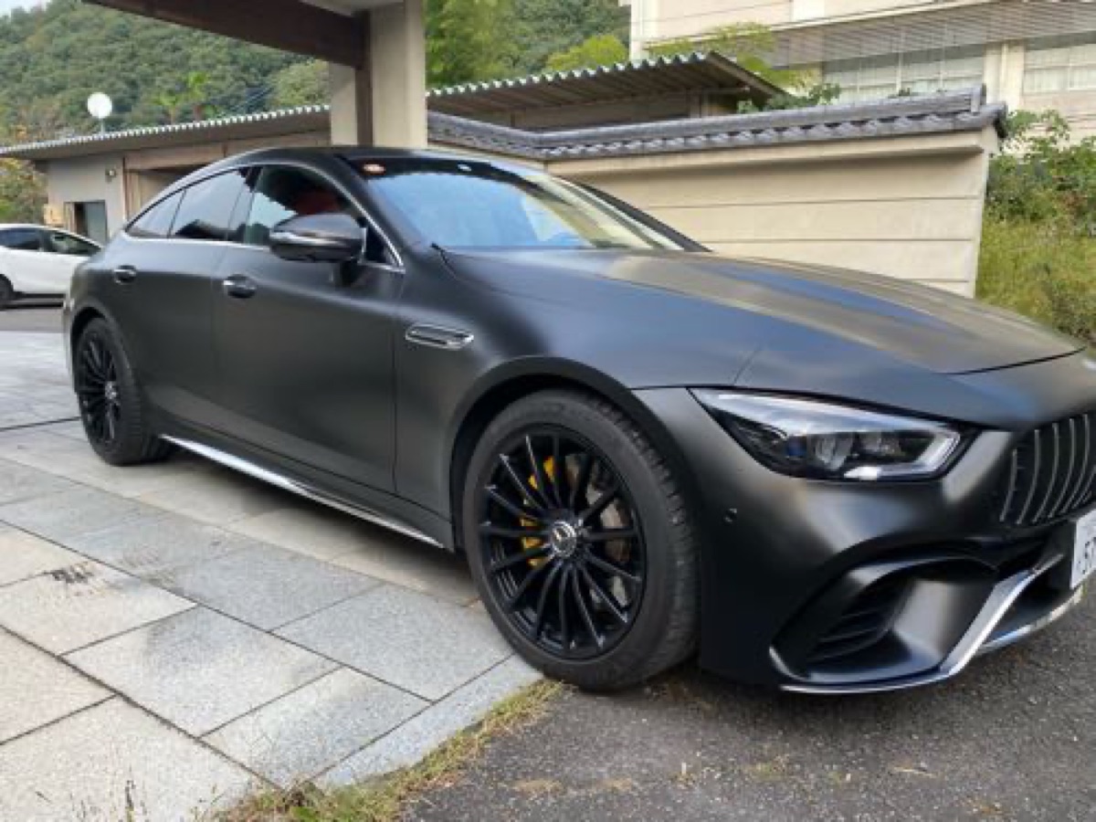 ベンツGT63S ホイール修理 純正ホイール カラーチェンジ 施工写真 4