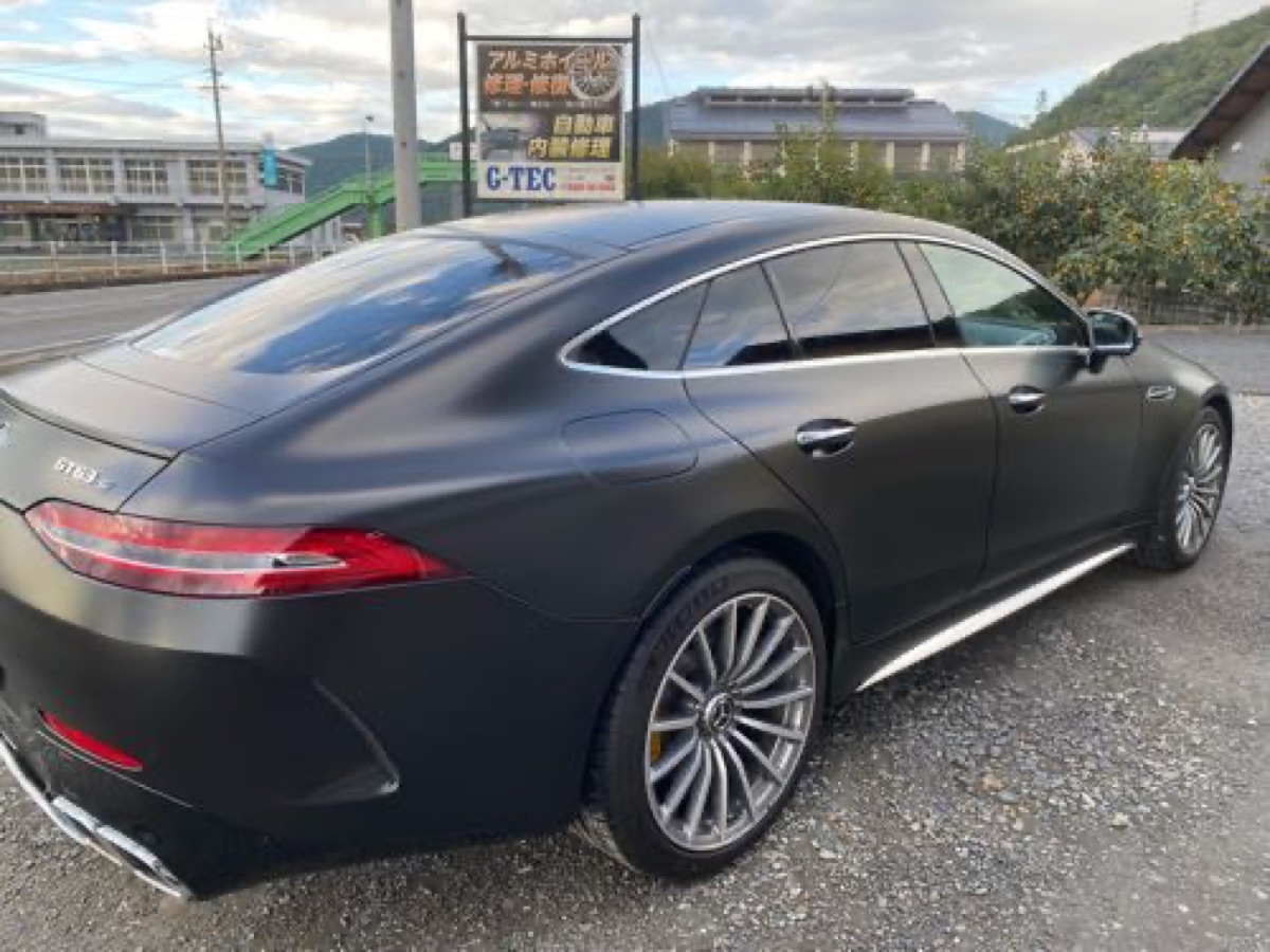 ベンツGT63S ホイール修理 純正ホイール カラーチェンジ