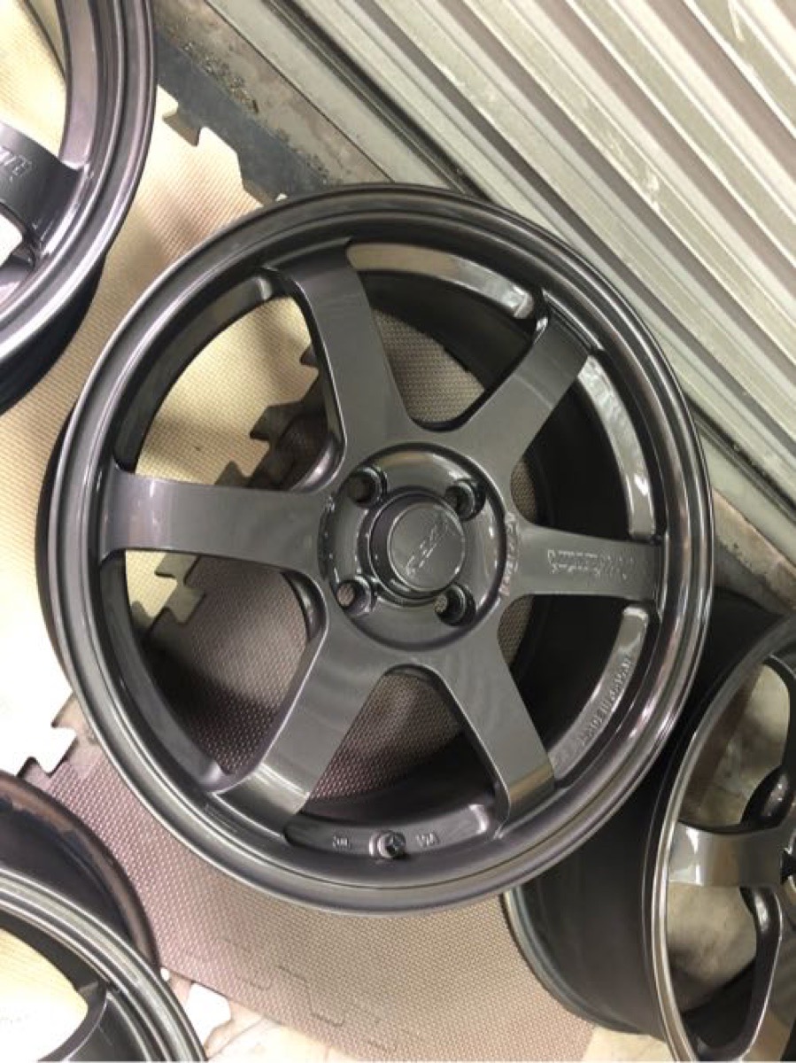レイズ ホイール修理 カラーチェンジ 施工写真 3