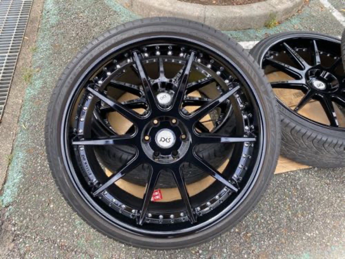 ホイール修理  26インチ カラーチェンジブラック